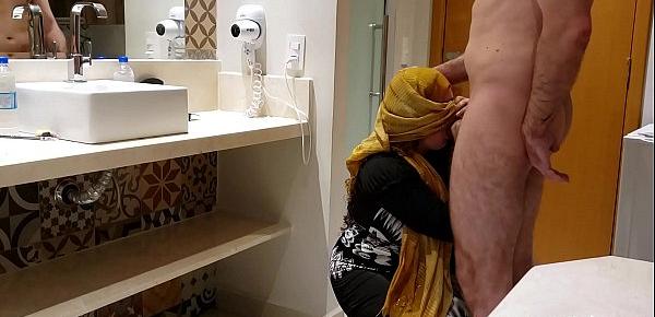  Forbidden Fuck Muslim arab Hijab Niqab BBW Chubby Neighbor lost her virginity - part 1